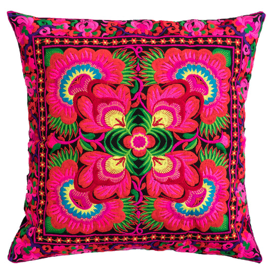 16x16 Hmong Tribe Embroidered Pillow Cases
